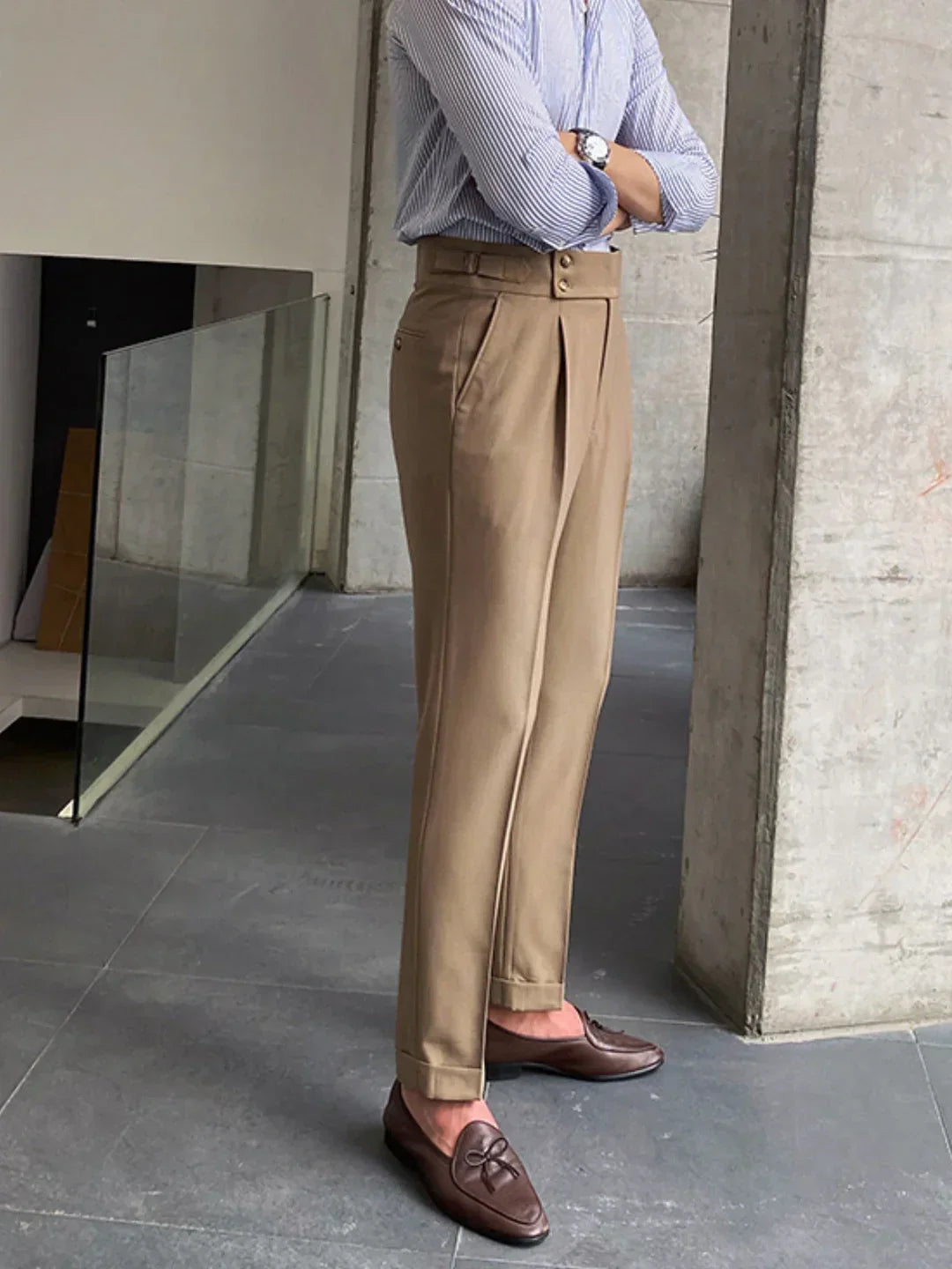 Zalecta | Elegante Klassieke Pantalon