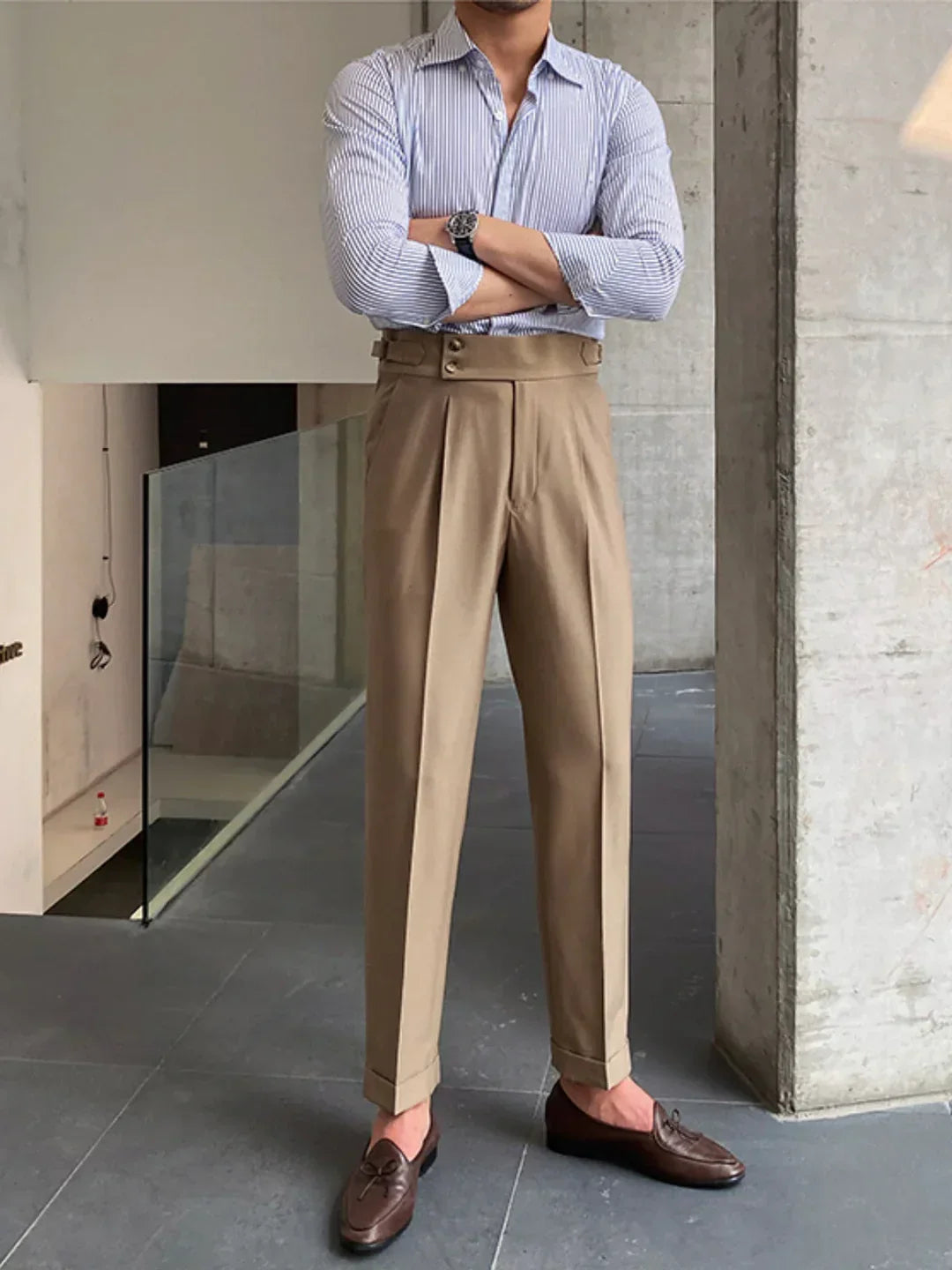 Zalecta | Elegante Klassieke Pantalon