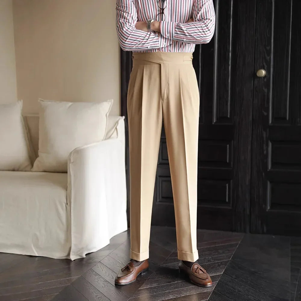 Fabio | Verfijnde Tailored Broek
