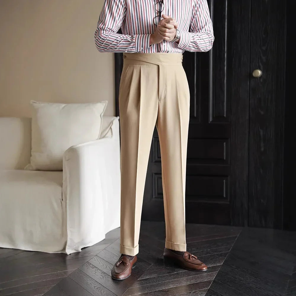 Fabio | Verfijnde Tailored Broek