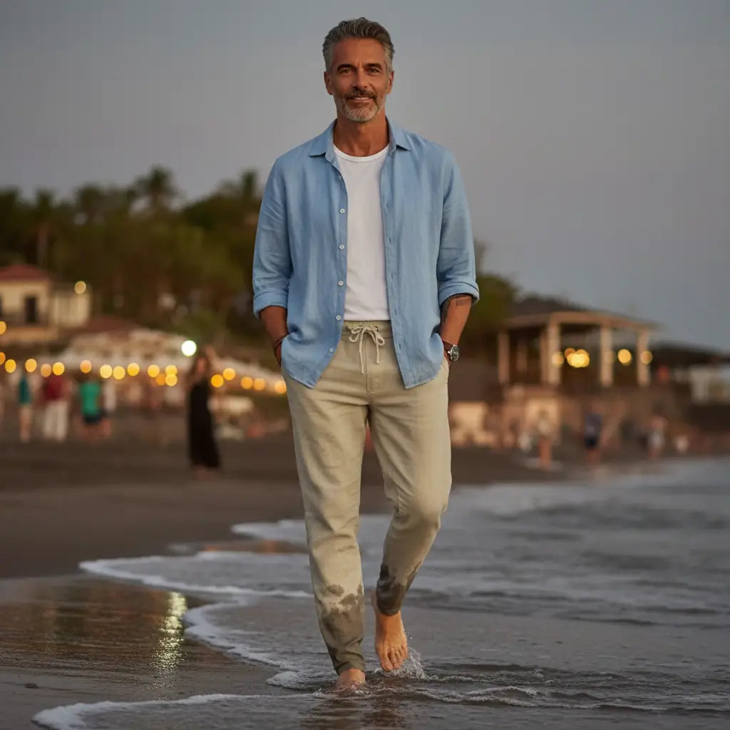 Alfredo | Luchtige Linnen Broek