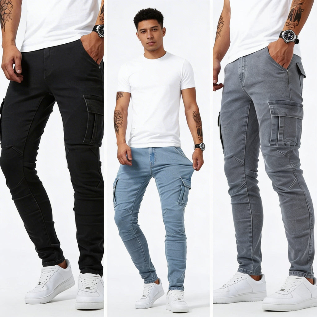 Brent | Moderne Cargo Jeans