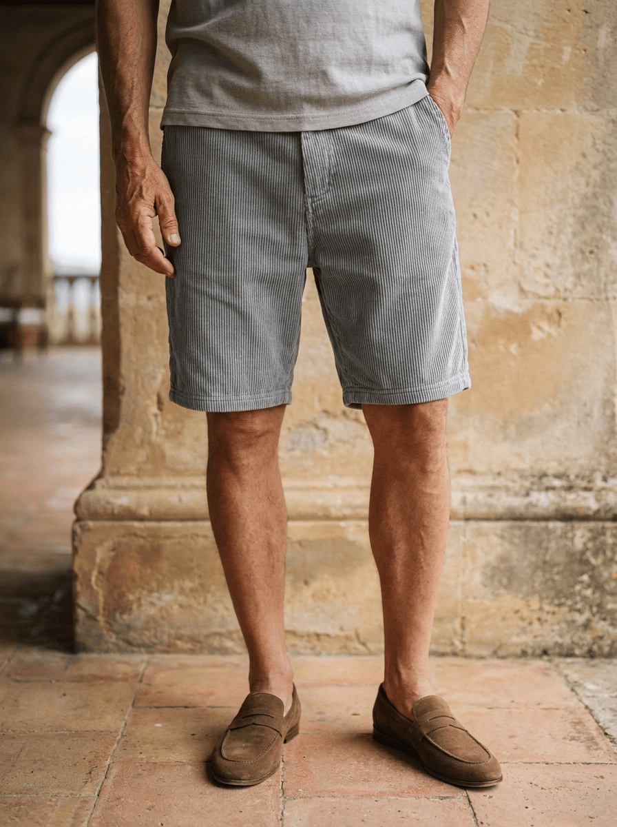 Matteo | Luxe Corduroy Zomershort